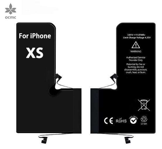High-capacity Li-Ion battery for iPhone models - side view
