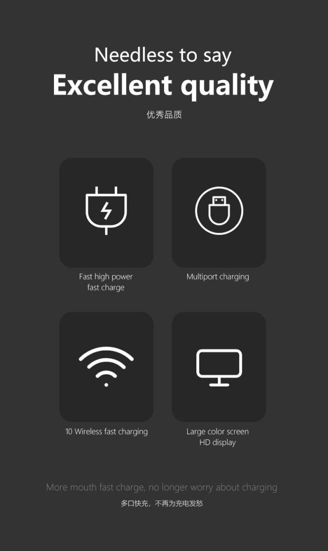 MaAnt DianBa No.2 Supercharge Desktop Charging Station side view