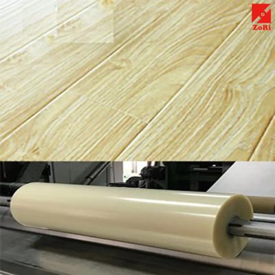 China Hot Sale Anti Scratch 0.2mm 0.7mm PVC Wear Layer Factories For Floor Protection for sale