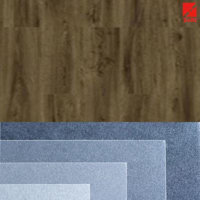 China Commercial Grade Durability 0.2mm 0.3mm Waterproof SPC Wear Layer Supplier For Vinyl Plank Flooring for sale