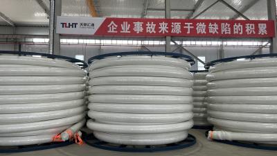 China Fiber Reinforced Aramid Composite Pipe DN40mm Reinforced Thermoplastic Pipe Lightweight for sale