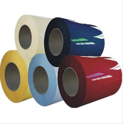 China Color Coated PPGI Coil 1000-6000mm 16 Gauge PE Polyester for sale