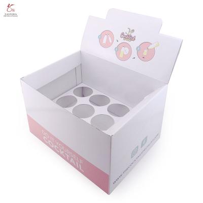 China Customization Retail Display Packaging Corrugated Cardboard Shipping Boxes With Company Logo Or Design for sale