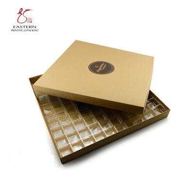 China 25cm Length Paper Chocolate Boxes With Inserts for sale