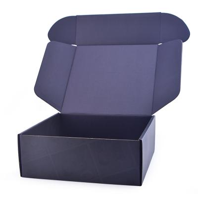 China Apparel Corrugated Cardboard Shipping Boxes Aqueous Coated Matte Lamination for sale