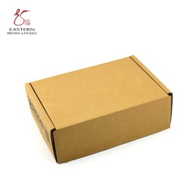 China Brown Corrugated Cardboard Storage Box Foldable Compostable Shipping Boxes for sale