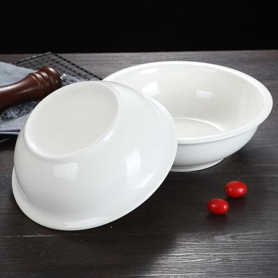 China Restaurant Porcelain Rice Bowls Chinese Porcelain Soup Bowls for sale