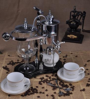 China Stainless Glass Syphon Coffee Maker Belgium Family Balance Siphon for sale