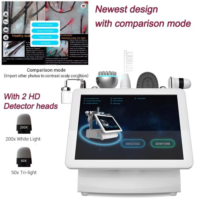 Professional Scalp Detox Machine Hair Care System with Oxygen Spray and Scalp Massage Therapy 1