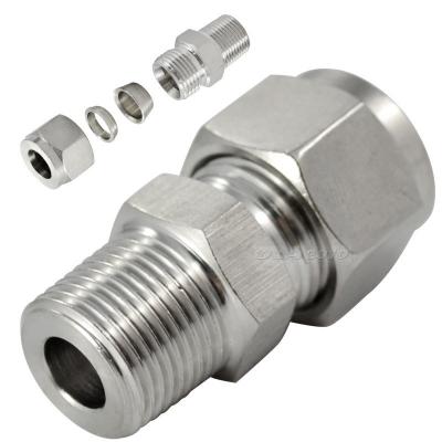 China SS304 / SS316L Stainless Steel PVC Pipe Fittings Faucet Connector Pipe Fittings for sale