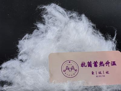 China Antibacterial Polyester Fiber Padding Heating Down Imitation Padding Fluffy Pearl Cotton for sale