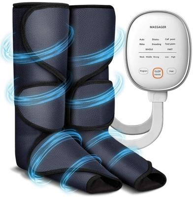 China Heat 21W Air Pressure Foot And Leg Compression Massager For Circulation for sale