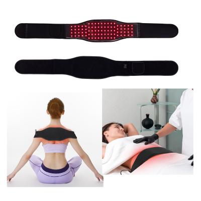 China 660 / 850nm Infrared Red LED Light Therapy Belt for Pain Relief / Body Slimming for sale