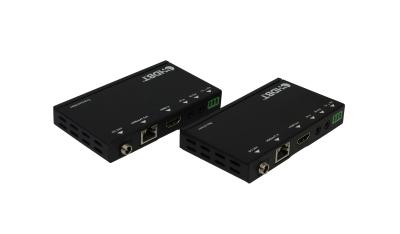 中国 HDBaset の Cat5e/Cat6 サポート POE 機能上の HDMI 信号のエクステンダー 販売のため