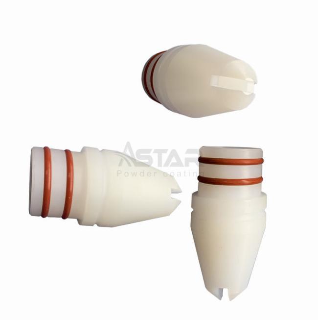 Close-up view of 141045 Tivar Flat Spray Nozzle