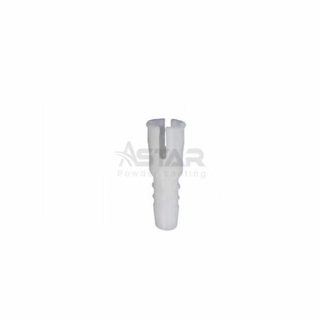 GA03-X Hose Holder installed in powder coating system