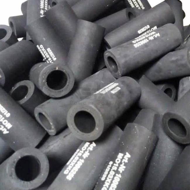 Close-up view of Pinch Valve Sleeve component