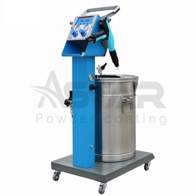 China Máquina de capa electrostática del polvo de dos exhibiciones, máquina de capa del polvo de metal en venta