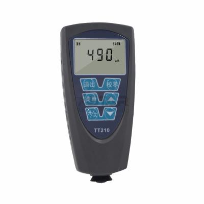 China Dual Function Digital Paint Thickness Gauge , TT210 Powder Coating Thickness Measuring Instrument for sale