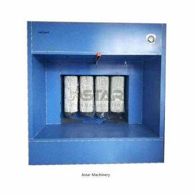 China Hand Workshop Powder Coating Spray Booth , Cartridge Filter Powder Coating Booth for sale