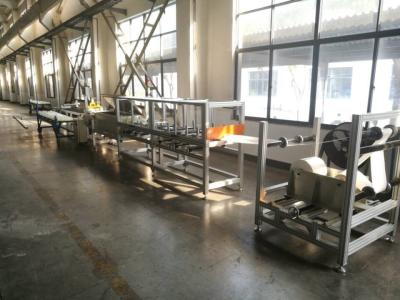 China Automatic Mylar Film Wrapping Machine Bus Duct Insulation Machine 0.10mm 0.35mm for sale