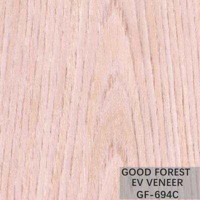 China Natural Reconstituted Engineered Wood Veneer EV European Oak for sale