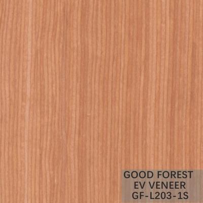 China OEM American Cherry Engineered Wood Veneer Recomposed Vertical Grain for sale