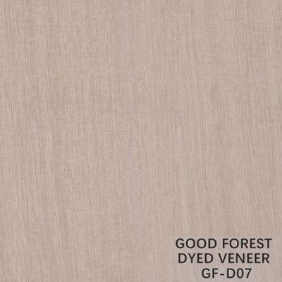 China Flooring Dyed Wood Veneer / Wenge Veneer Plywood Brown Color for sale