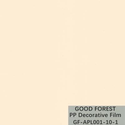 中国 OEM PPの装飾的なフィルムのサテンの穀物のポリプロピレンの底フィルム 販売のため