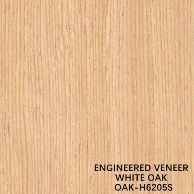 中国 ドアの皮OEMは木製のベニヤのホワイト オークの黄色い縦の穀物H6205S 2500-3100mmを設計した 販売のため