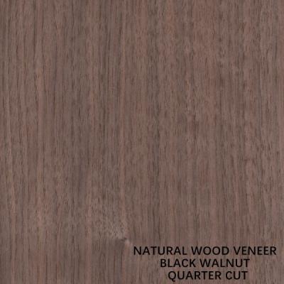 China American Natural Walnut Wood Veneer Quarter Cut Straight Grain For High Class Furniture Making Fsc China Manufacturer for sale