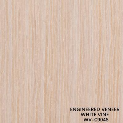 China Engineered Wood Veneer 904S/905S  Straight Grain Veneer White Vine E0/E1 Grade 2050-3200mm For Fancy Plywood for sale