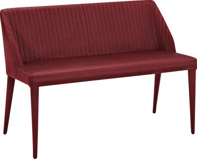 China Fabric Upholstered Dining Bench with Foam Fill Assembly Required for sale