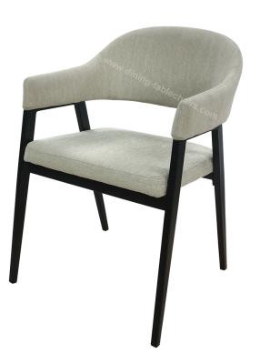 Китай Обитая ткань полиэстера обедающ стул отдыха стула подлокотника стула гостиной стула продается