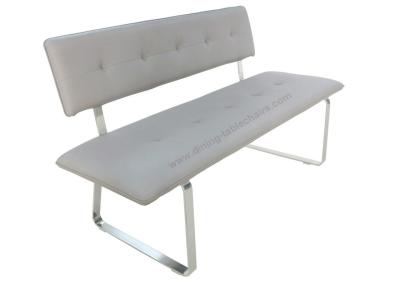 China PU Living Spaces Dining Bench for sale
