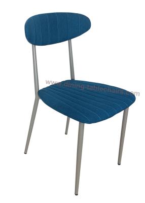 China Soft Fabric Upholstered Dining Chairs , Skin Friendly Leisure Meeting Room Chairs for sale