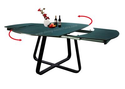 China Mesa de jantar superior cerâmica de 1,9 medidores, tabela da sala de jantar da extensão de Horsebelly à venda