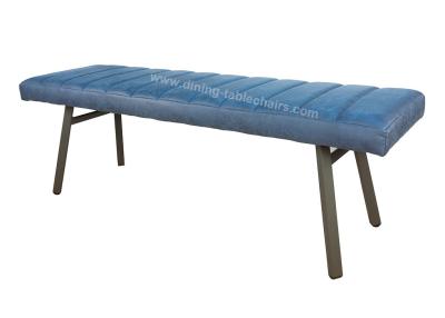 China Fabric 1.4m Upholstered Corner Dining Bench PU Like Surface Good Breathability for sale