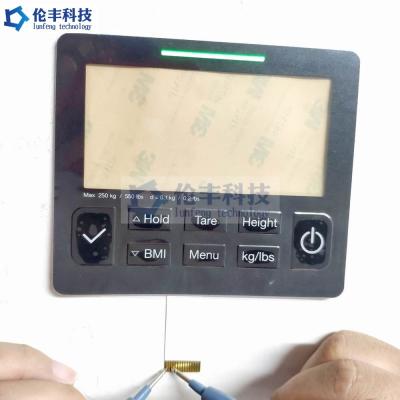 China Tactile Backlight Membrane Switch for sale