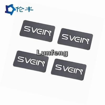 China RAL Aluminium Name Plate Die Stamped Etched Metal Engraved Name Plates for sale