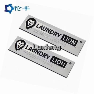 China Máquina de aluminio Logo Stainless Steel Anodized Nameplates del letrero del rectángulo en venta