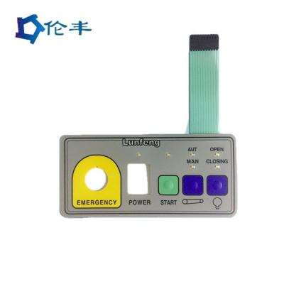 China Push Button Metal Dome Membrane Switch for sale