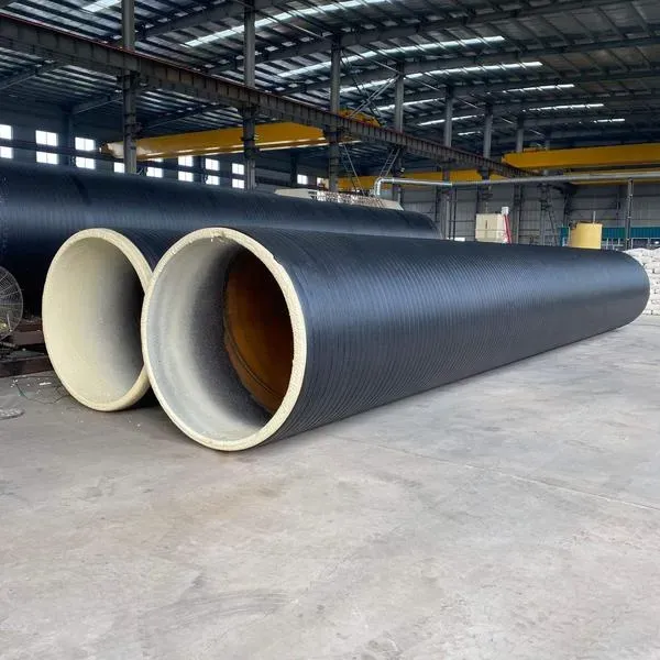 PUR Spray PE Wrap Pre-Insulated Pipe Production Line for Energy Efficiency