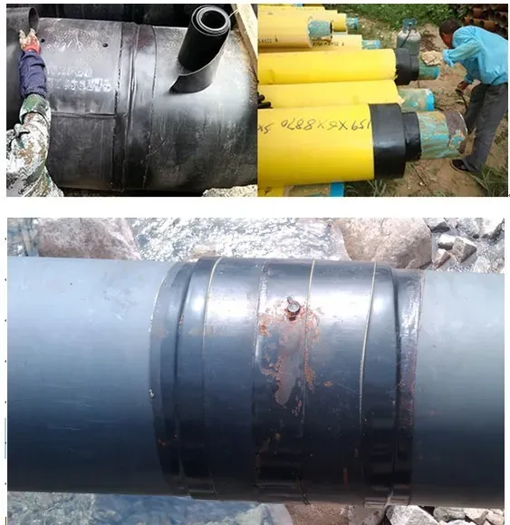 HSS Radiation Cross-Linked PE Heat Shrinkable Sleeve Tape for Pre-Insulation Pipeline Joint End Seal