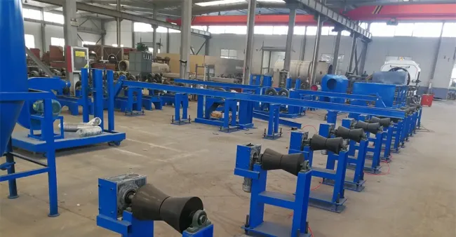 China Factory Direct Steel Pipe PE O-Type Extrusion 3lpe 2lpe Fbe Coating Equipment