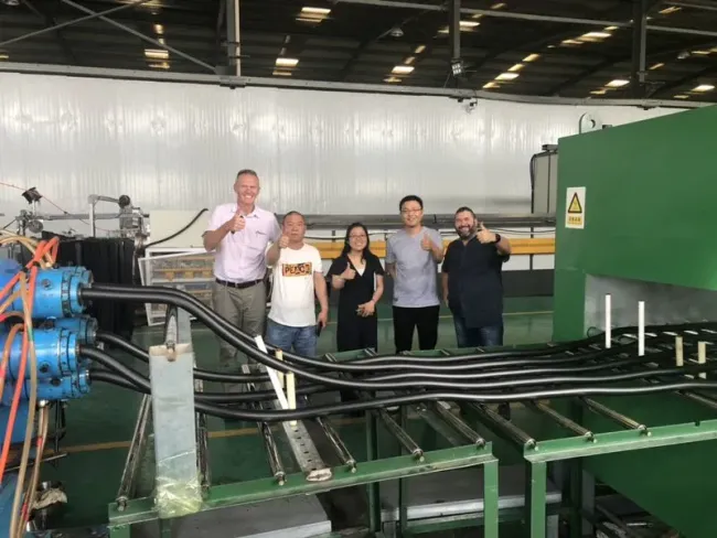 NBR/EPDM Foaming Flexible Rubber Insulation Tube Production Machinery for Air Conditioning Applications