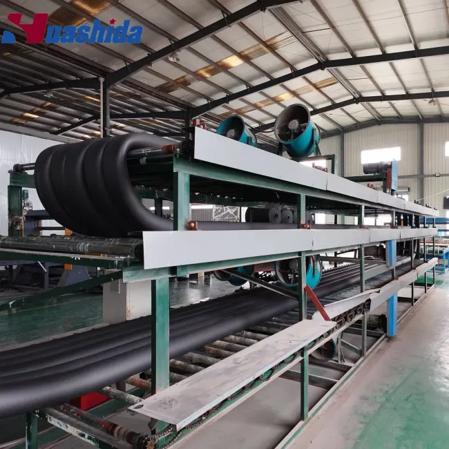 PVC/NBR/EPDM Foaming Air Conditioner Flexible Insulation Rubber Pipe Machinery