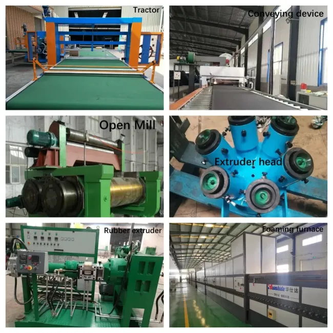 Custom NBR PVC Rubber Foaming Insulation Tube Production Line Manufacturer