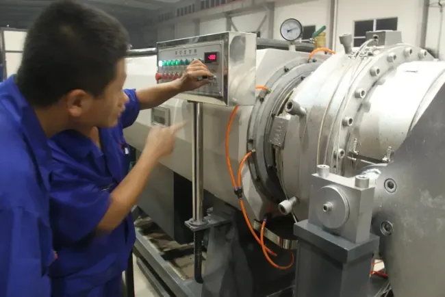 Integrated Manufacturing System for HDPE Water Gas Supply Pressure Pipes