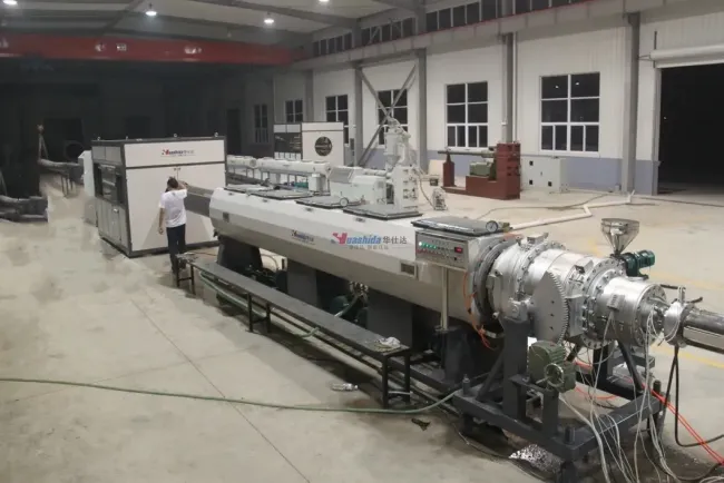Integrated Manufacturing System for HDPE Water Gas Supply Pressure Pipes